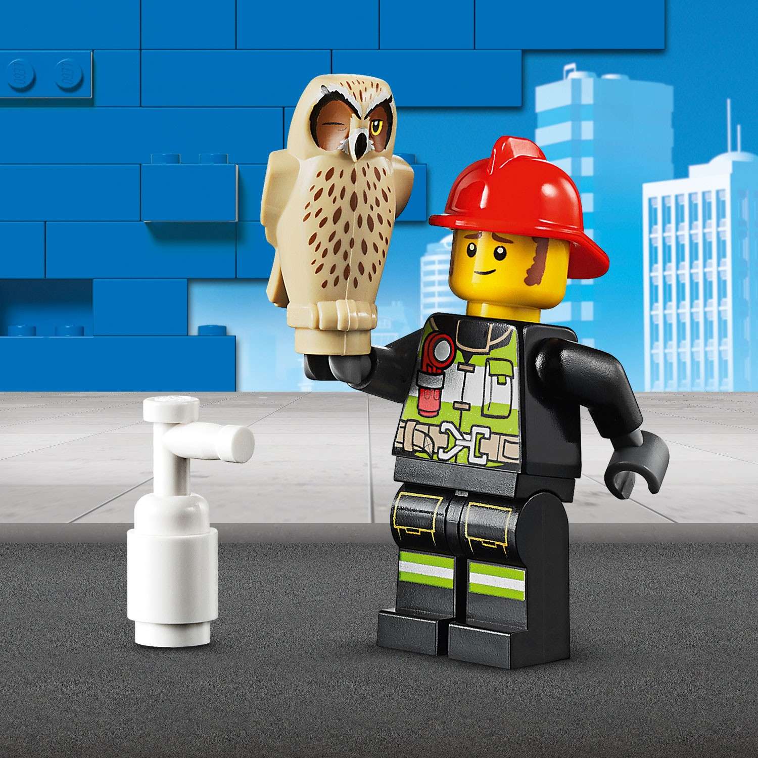 Конструктор LEGO City Fire Лесные пожарные блочный - фото 7
