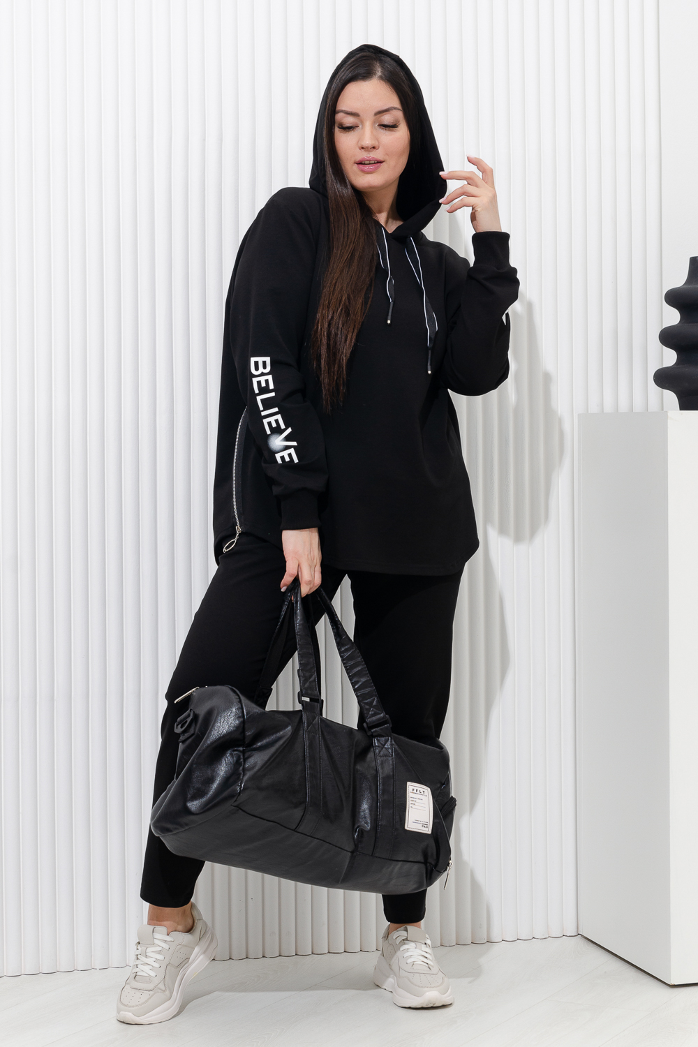 Костюм Натали Суслова 9213 черный - фото 2