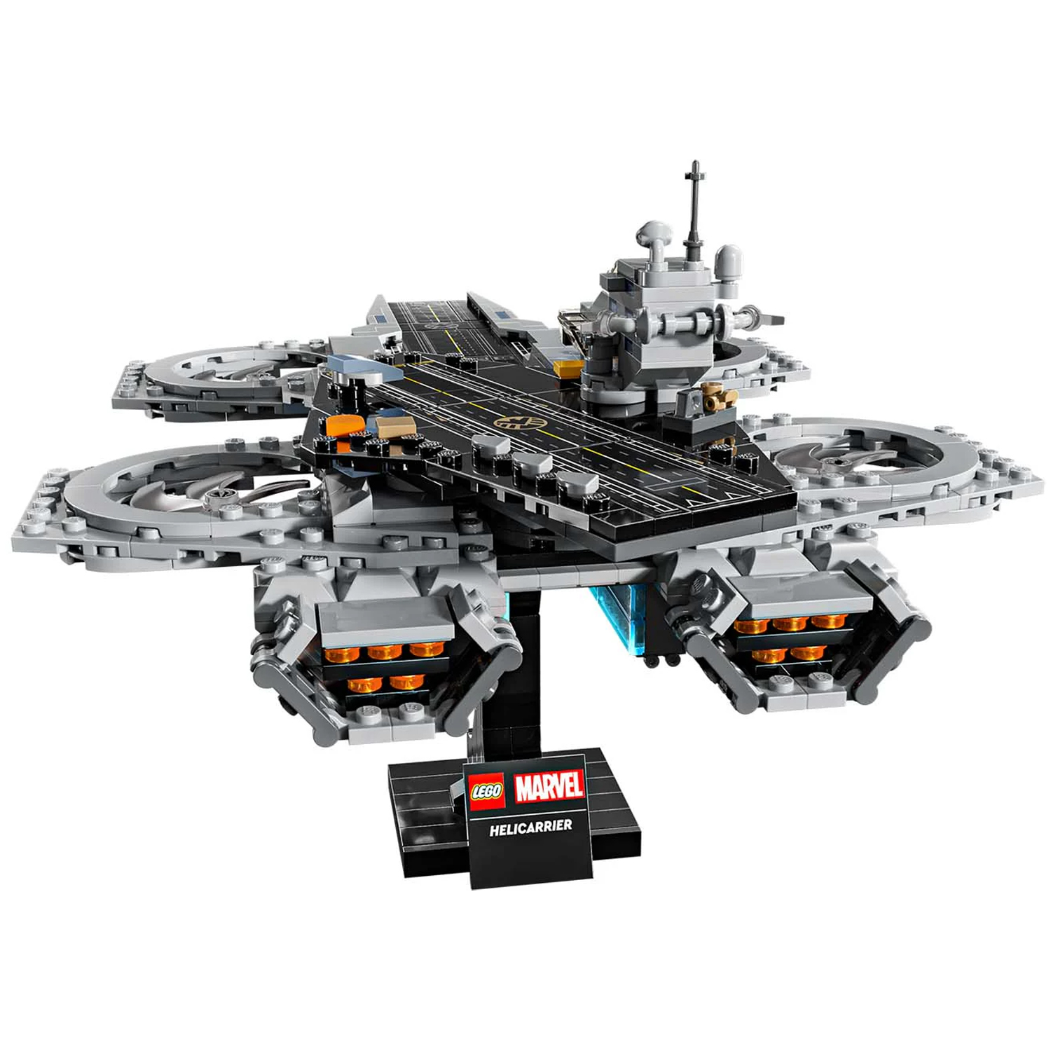 Конструктор LEGO Marvel Super Heroes Геликарриер Мстителей 509 дет. - фото 4