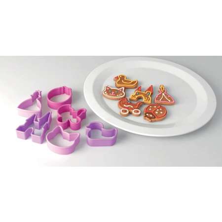 Формочки для девочек TESCOMA delicia kids 6 шт