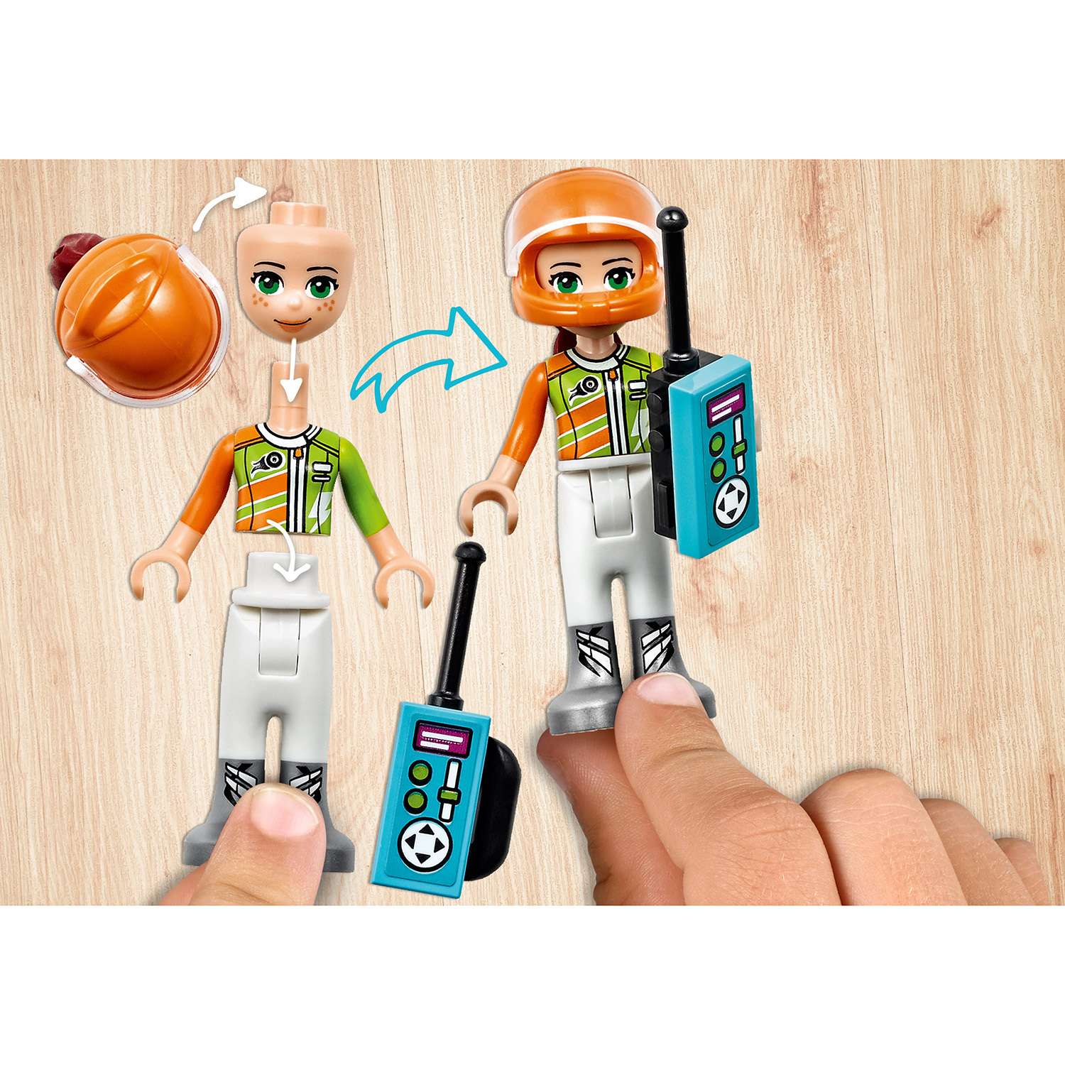 Конструктор LEGO Friends Большая гонка блочный - фото 5