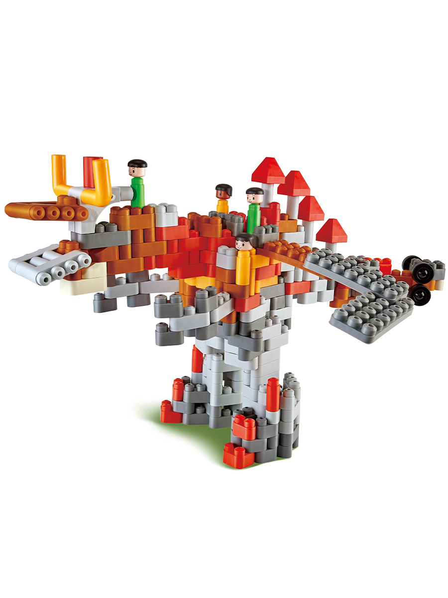 Конструктор Hape Средневековый замок 310 дет. - фото 7