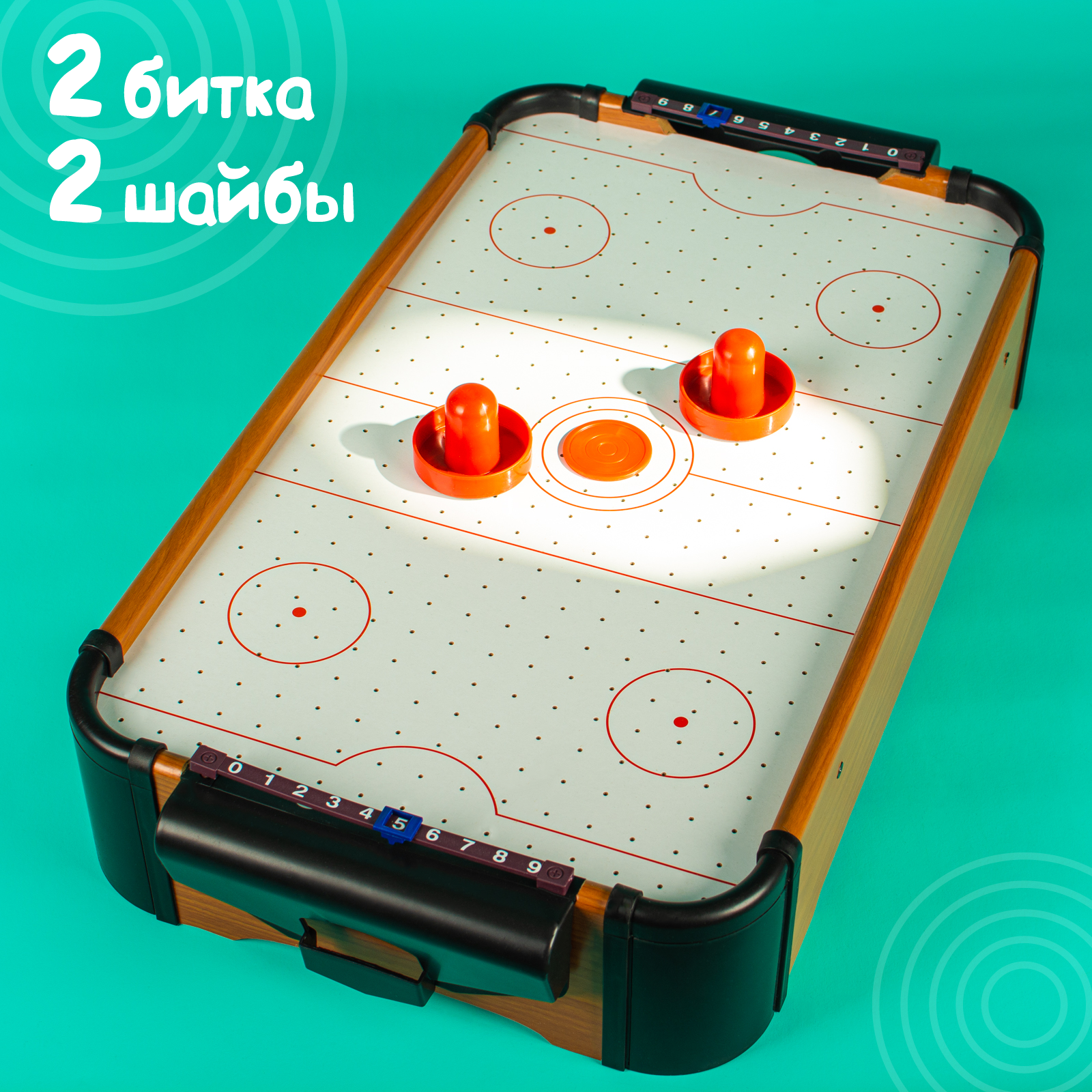 Настольная игра Sima-Land аэрохоккей - фото 2