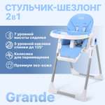 Стульчик для кормления Nuovita Grande голубой