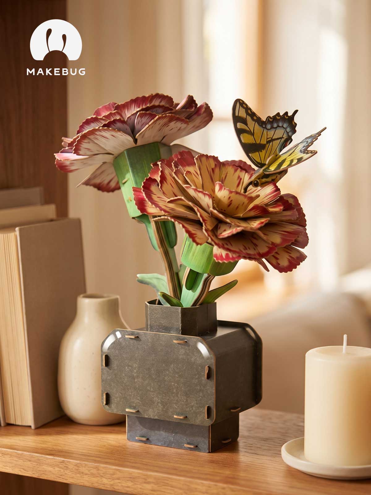 Пазл 3D Makebug Гвоздики - фото 7