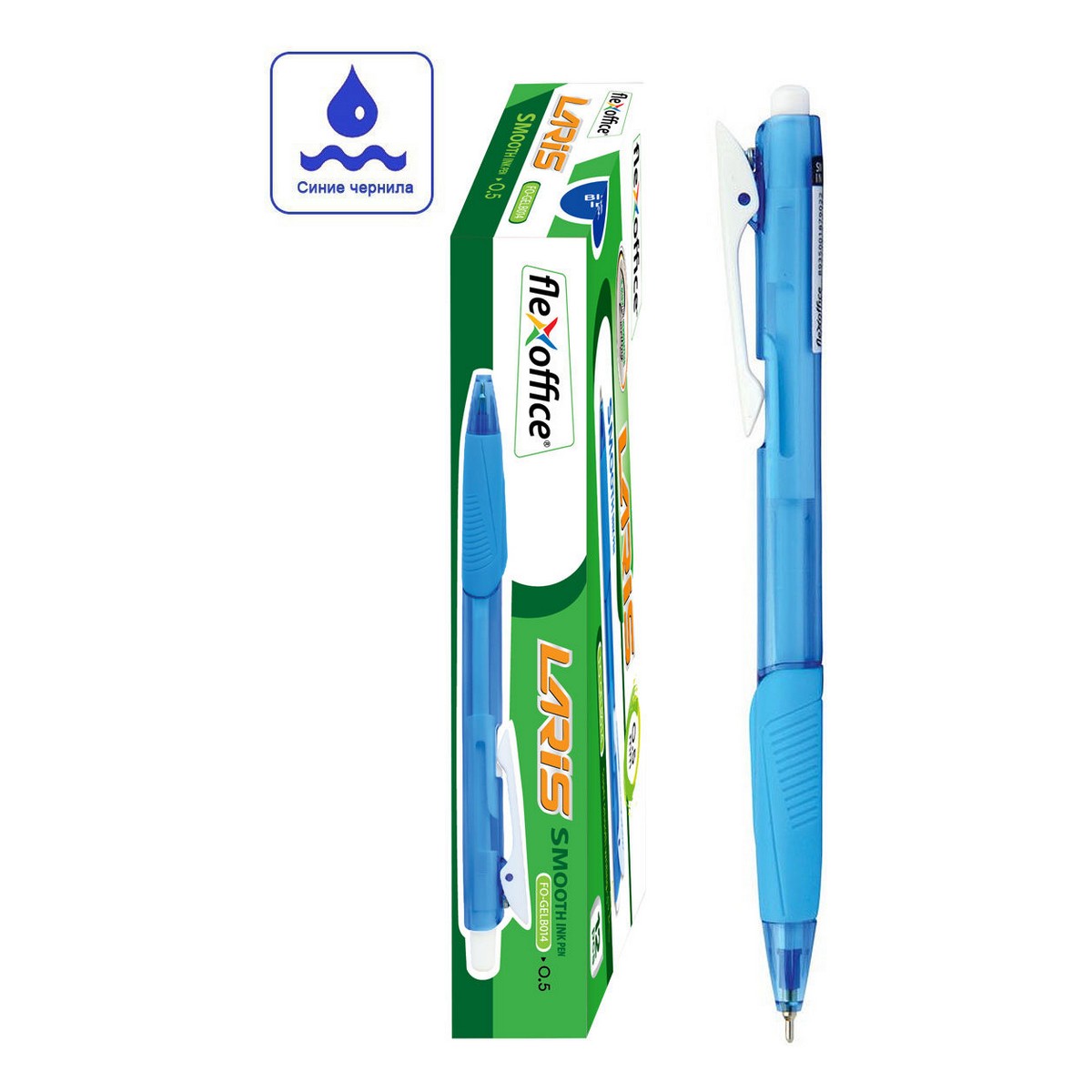 Ручка шариковая Flexoffice 12 шт. - фото 6