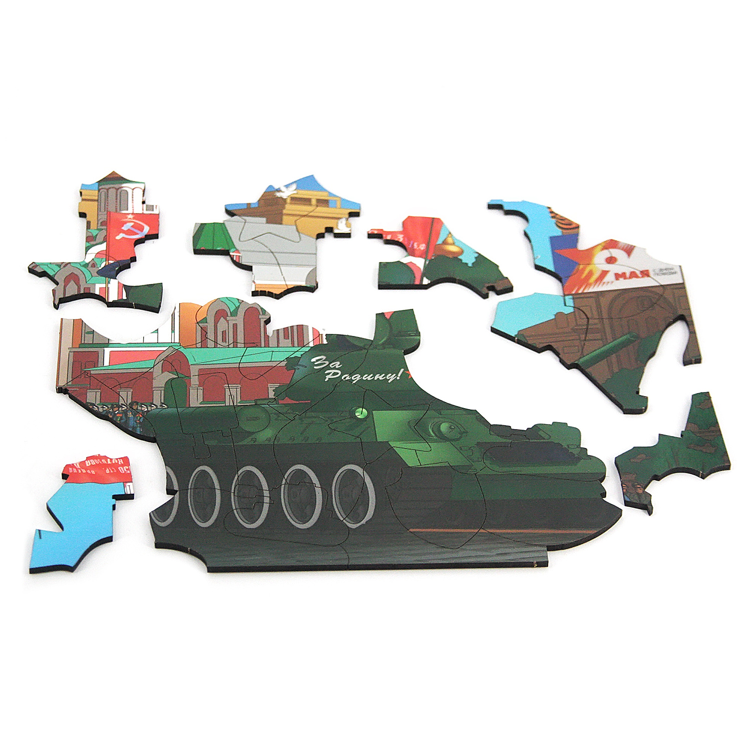 Пазл ЯиГрушка деревянный - фото 4