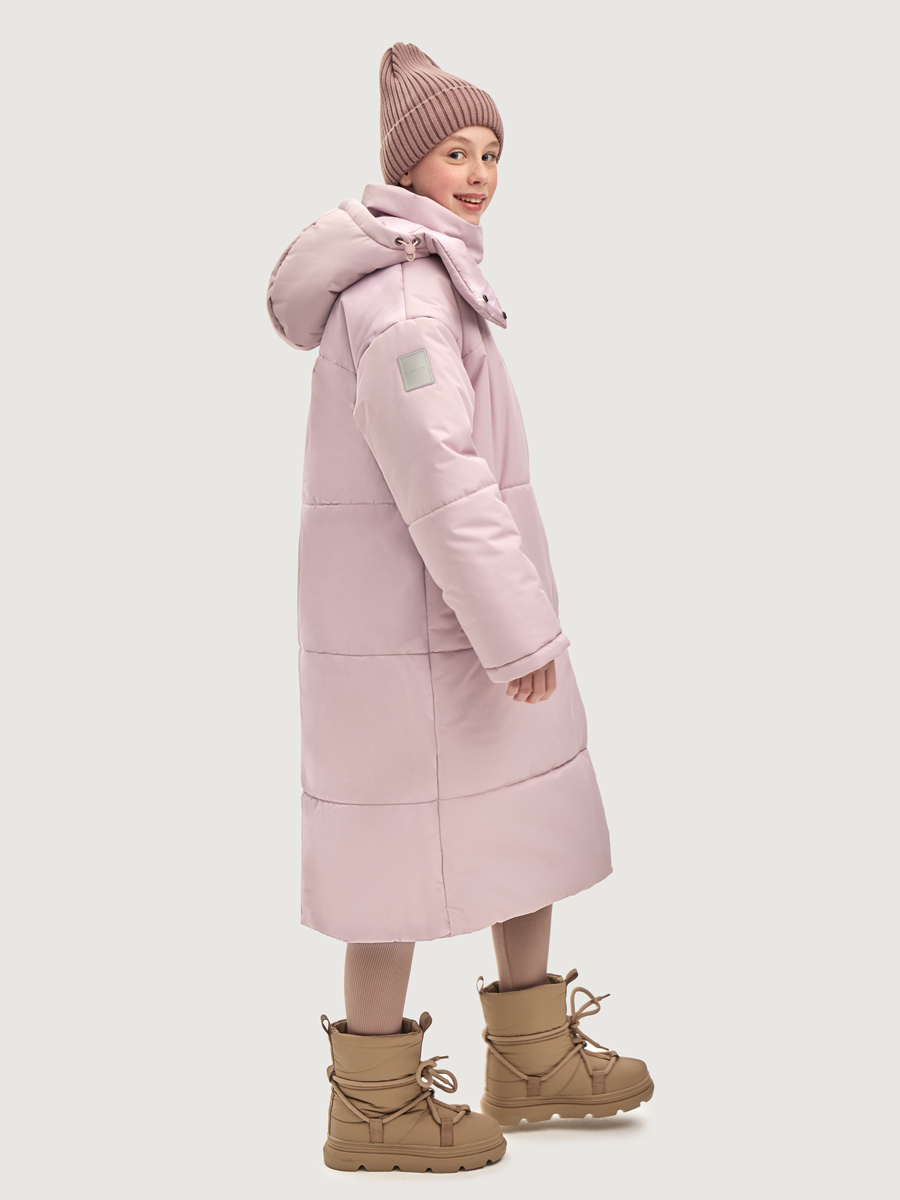 Пальто NIKASTYLE 6з9425 пудра - фото 3