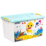 Контейнер Альтернатива Baby Shark 50л с крышкой