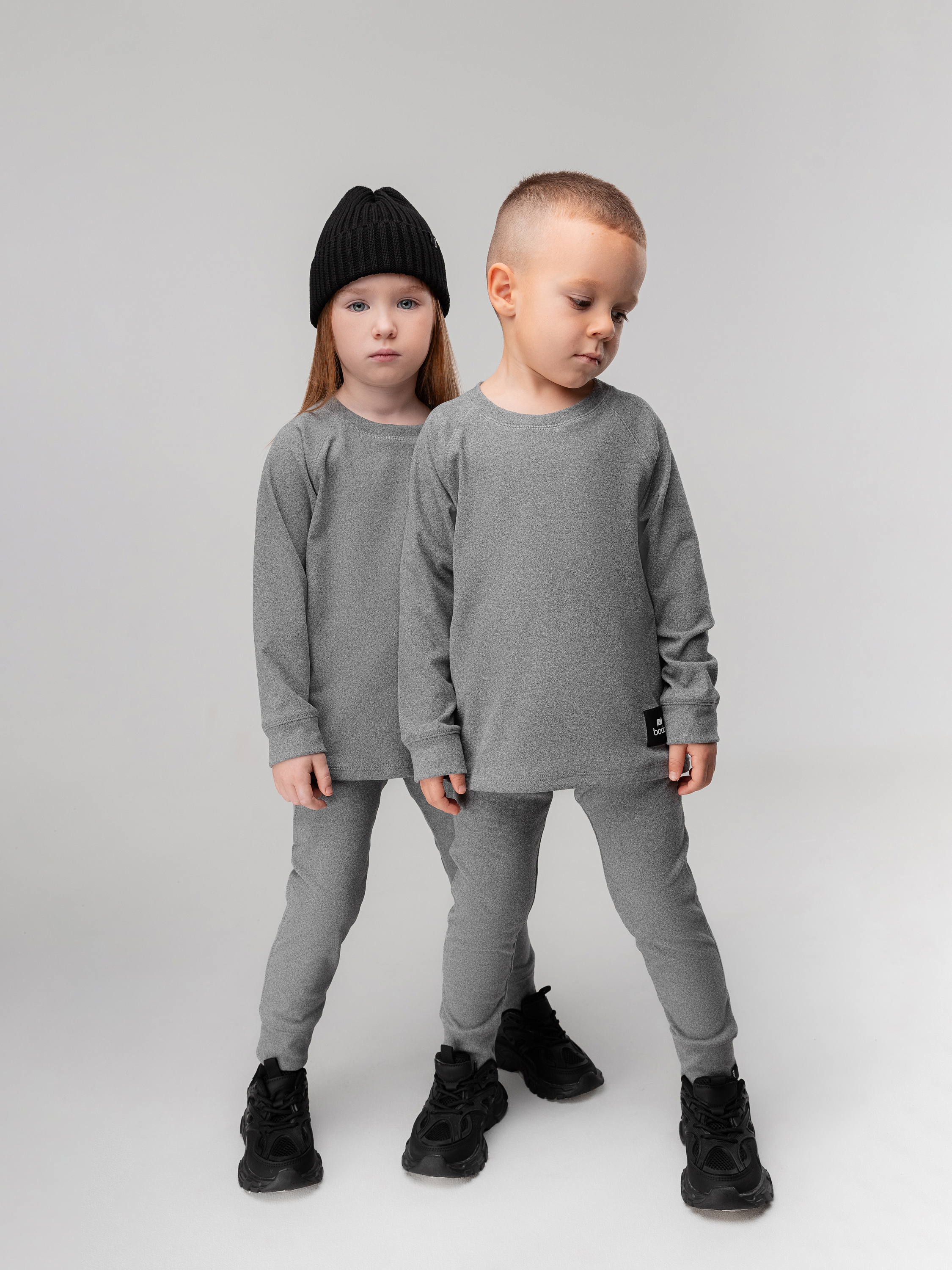 Костюм BODO 11-647MU_серый меланж - фото 4