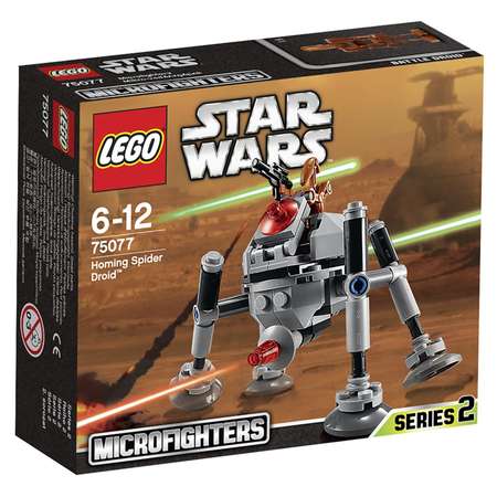 Конструктор LEGO Star Wars Самонаводящийся дроид-паук блочный