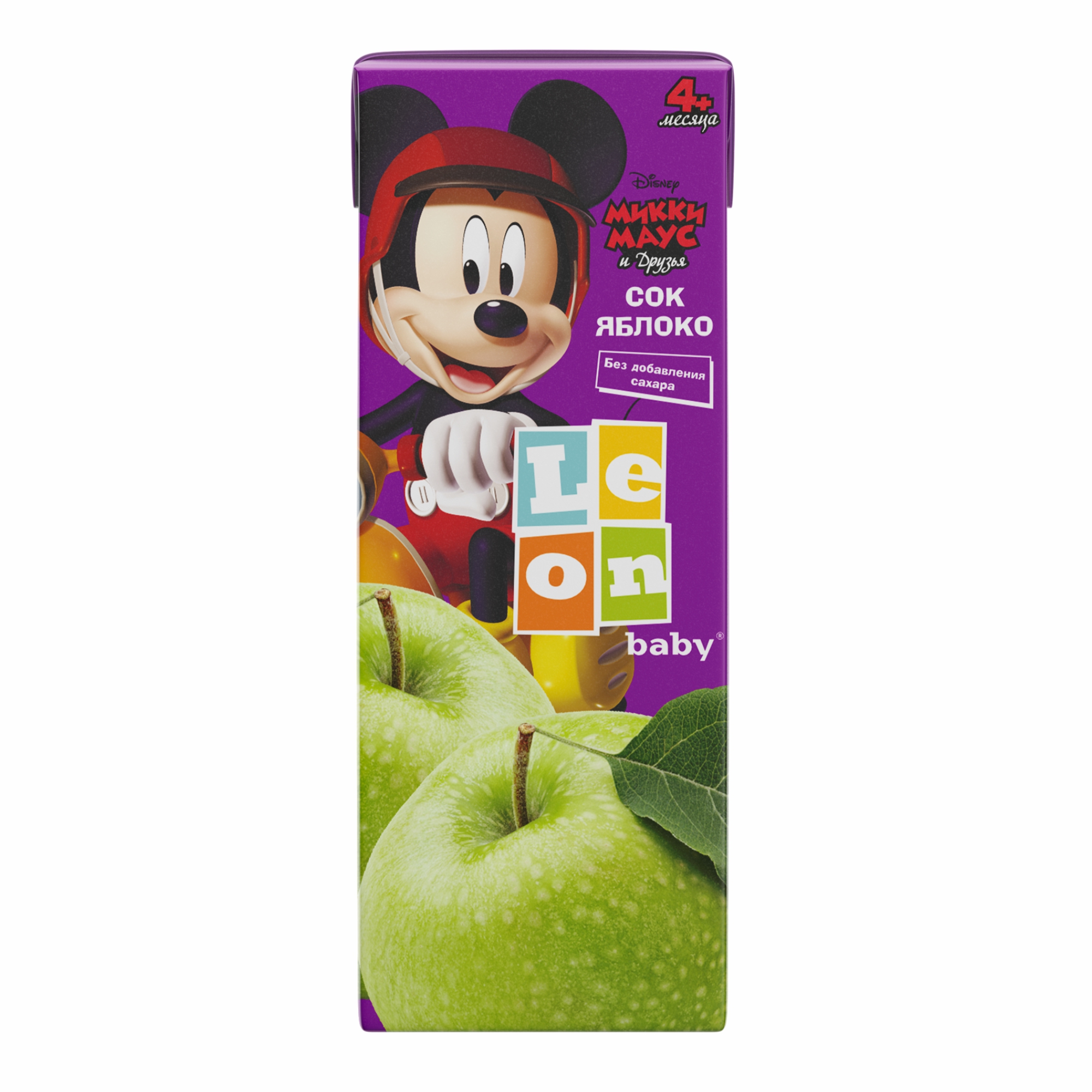 Сок LEON baby Яблоко с 4 мес 0.2 л - фото 1
