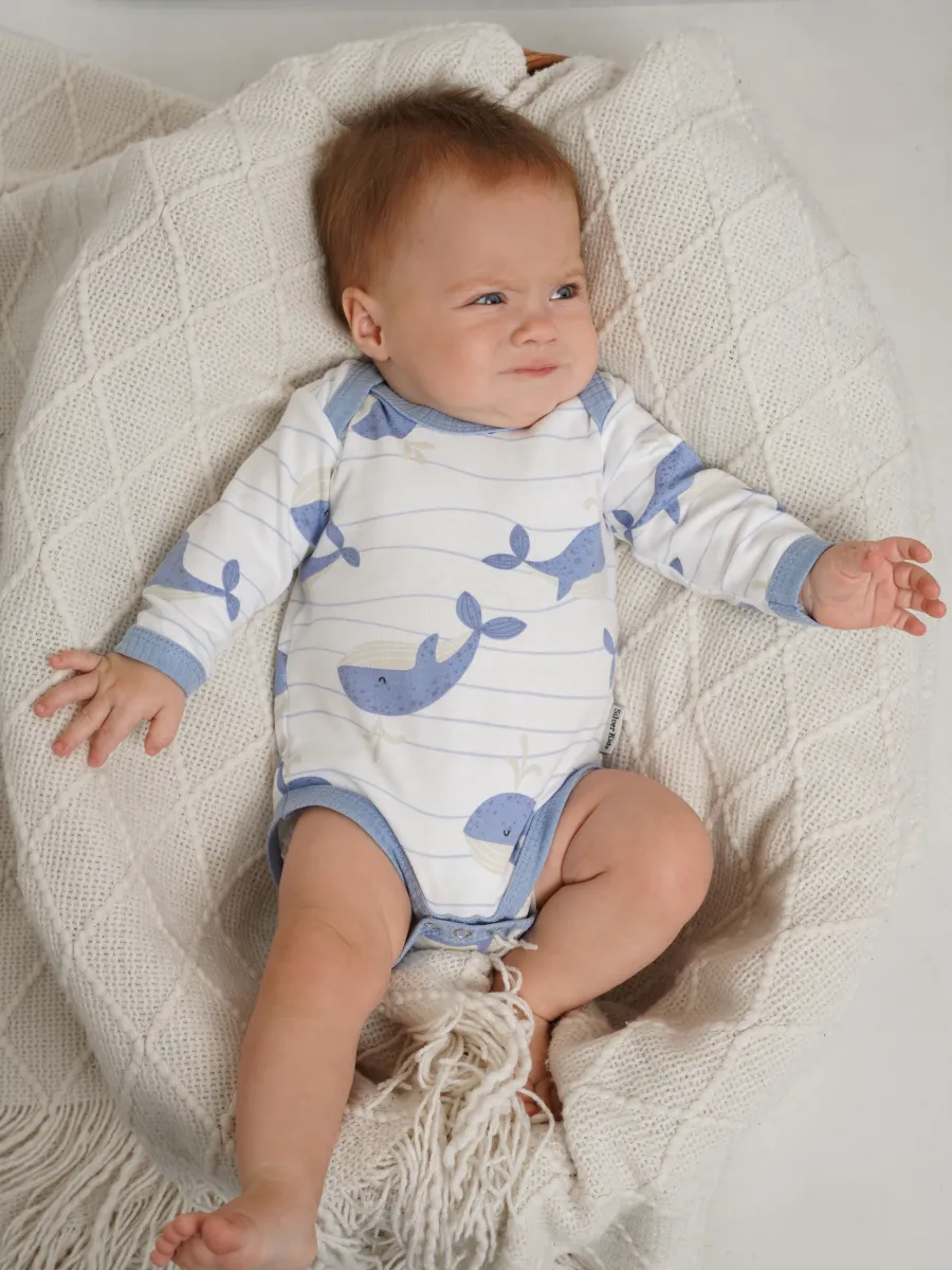 Боди 3 шт Супер Пупс нбр/3пр/бд/sk20/рубчик/морскаясказка - фото 11