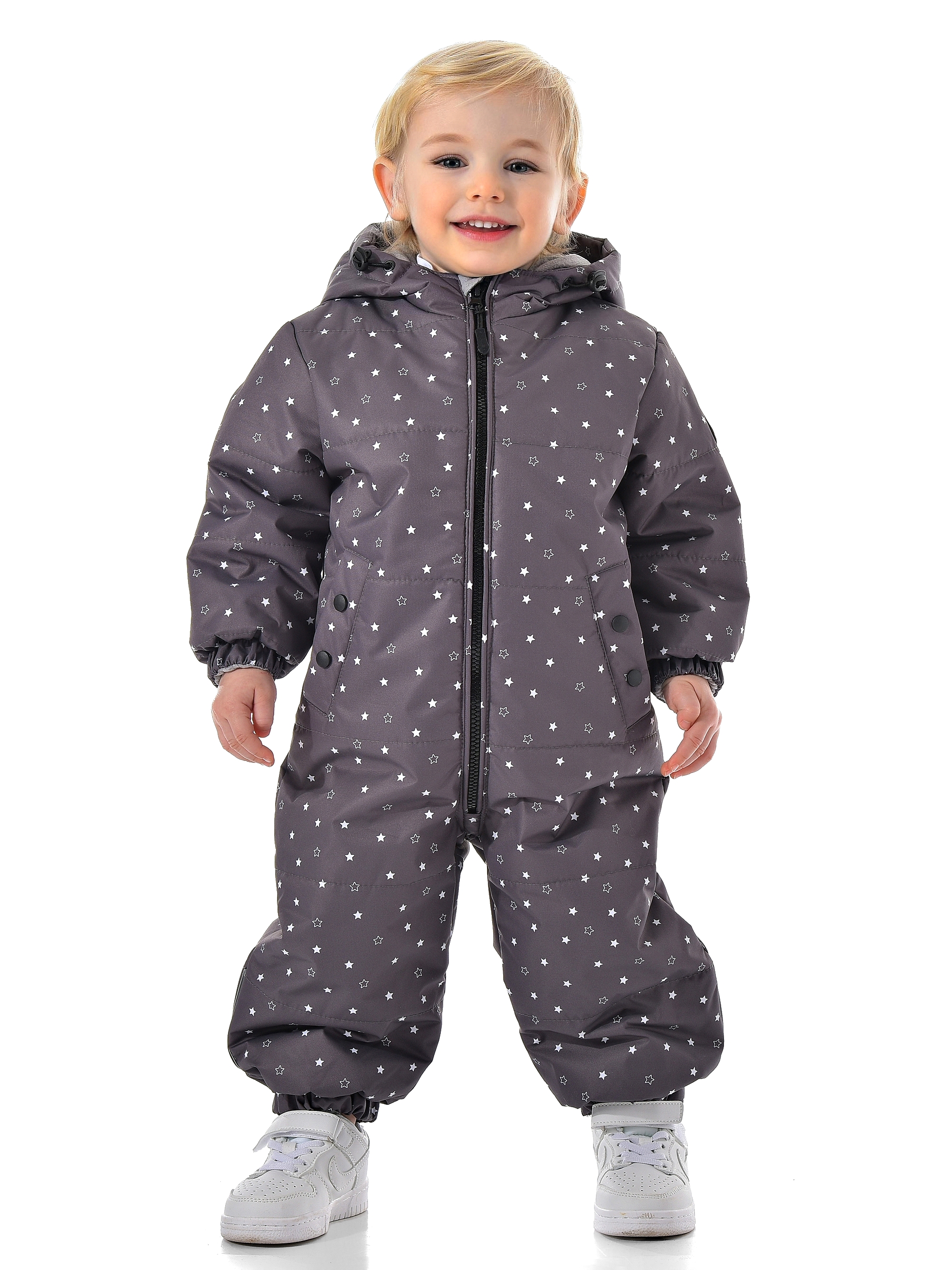 Комбинезон Rusland 924звездопад/т.серый - фото 9