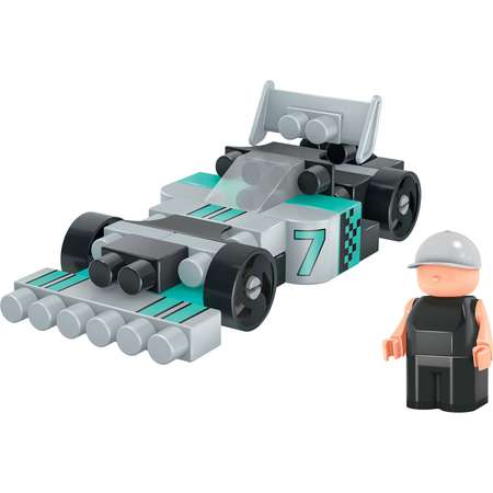 Конструктор BAUER Гоночная машина Pit Stop