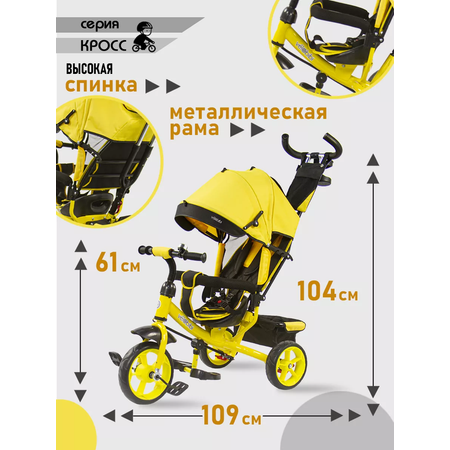 Трехколесный велосипед Velobibi 10 дюймов
