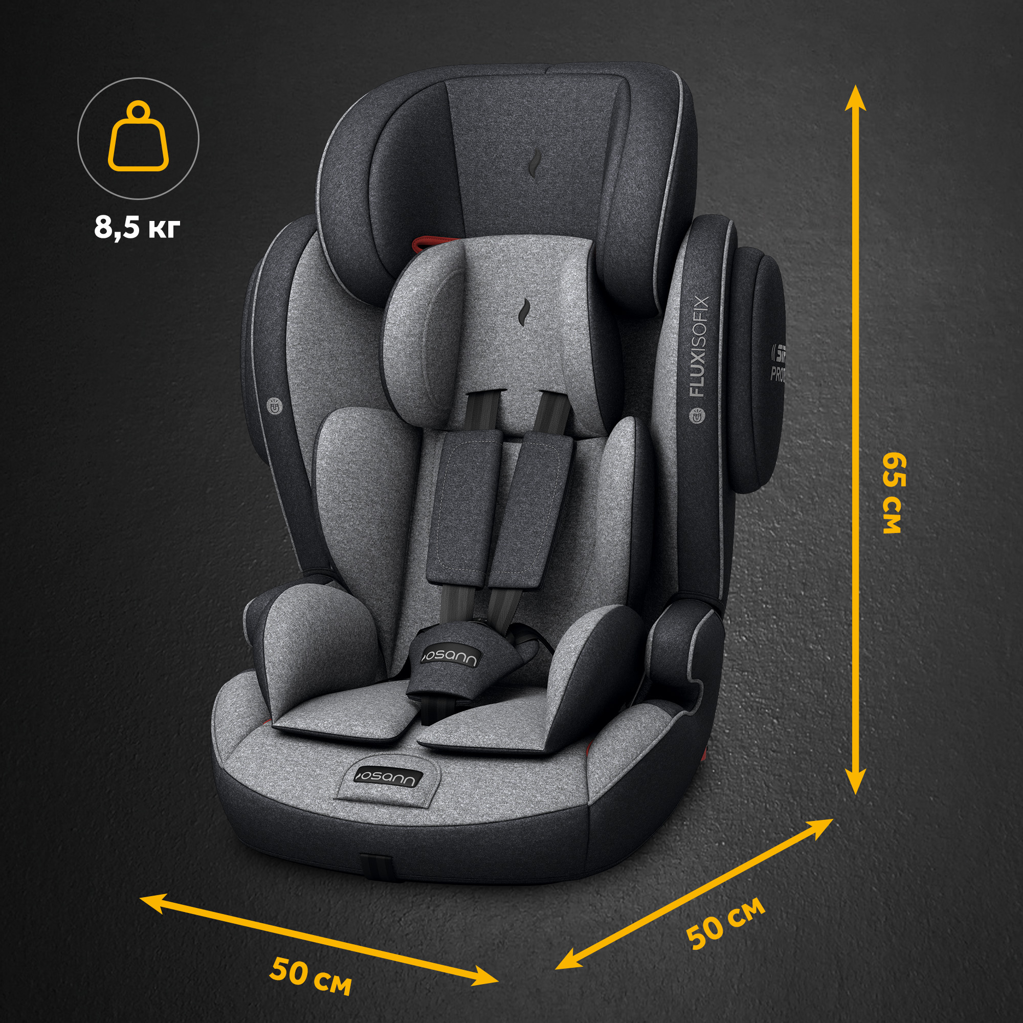 Автокресло Osann Flux Isofix 1 (9-18 кг) - фото 9