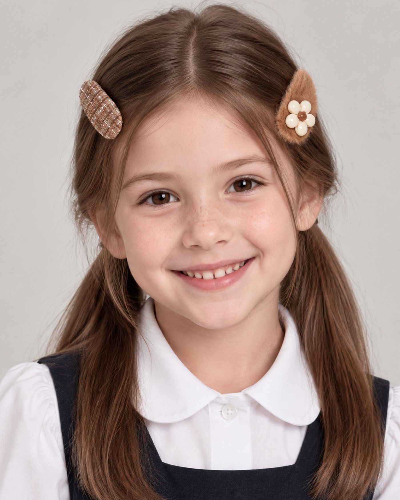 Заколка Demi Star Brown 2 шт. - фото 2