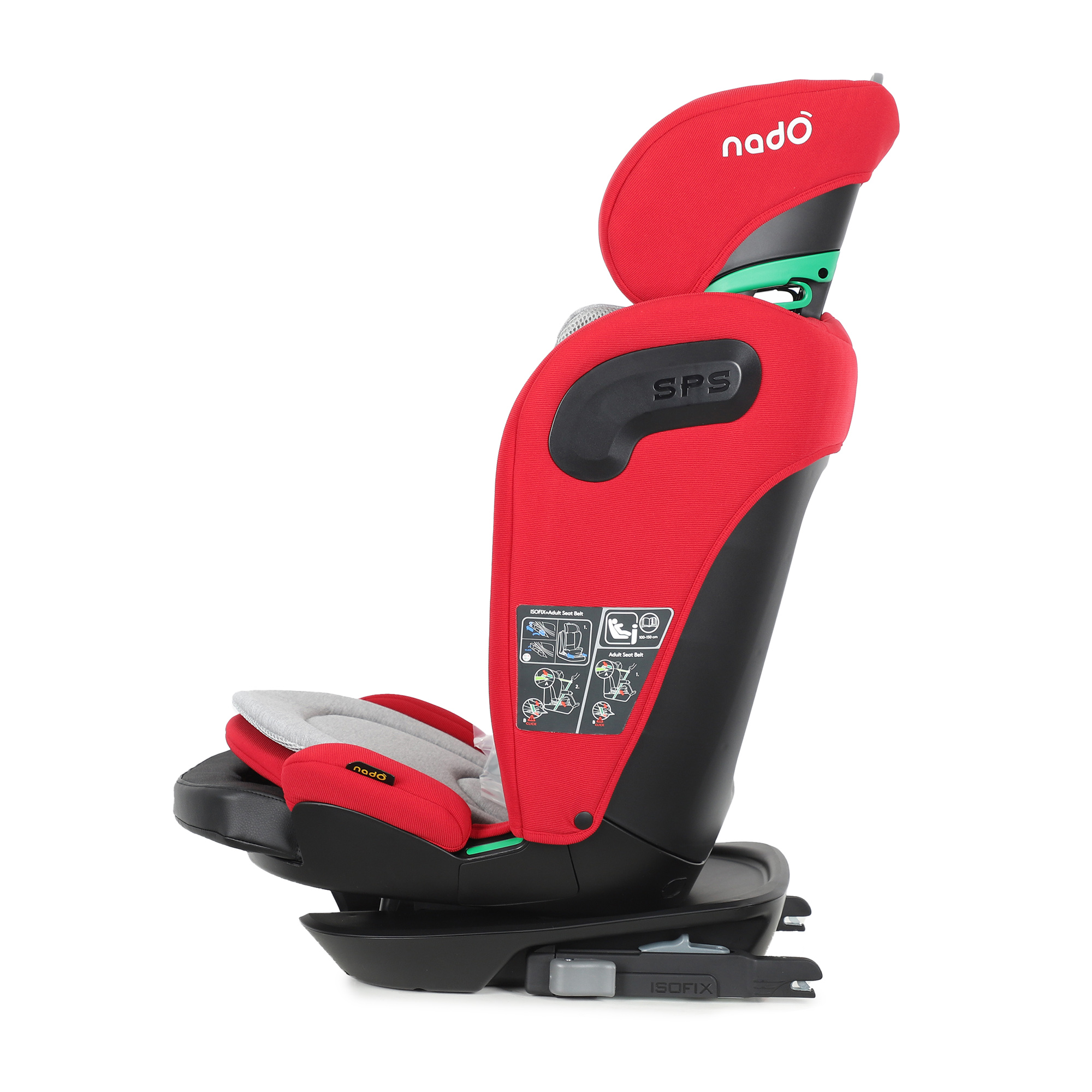 Автокресло nado Garnet red Isofix 2/3 (15-36 кг) - фото 28