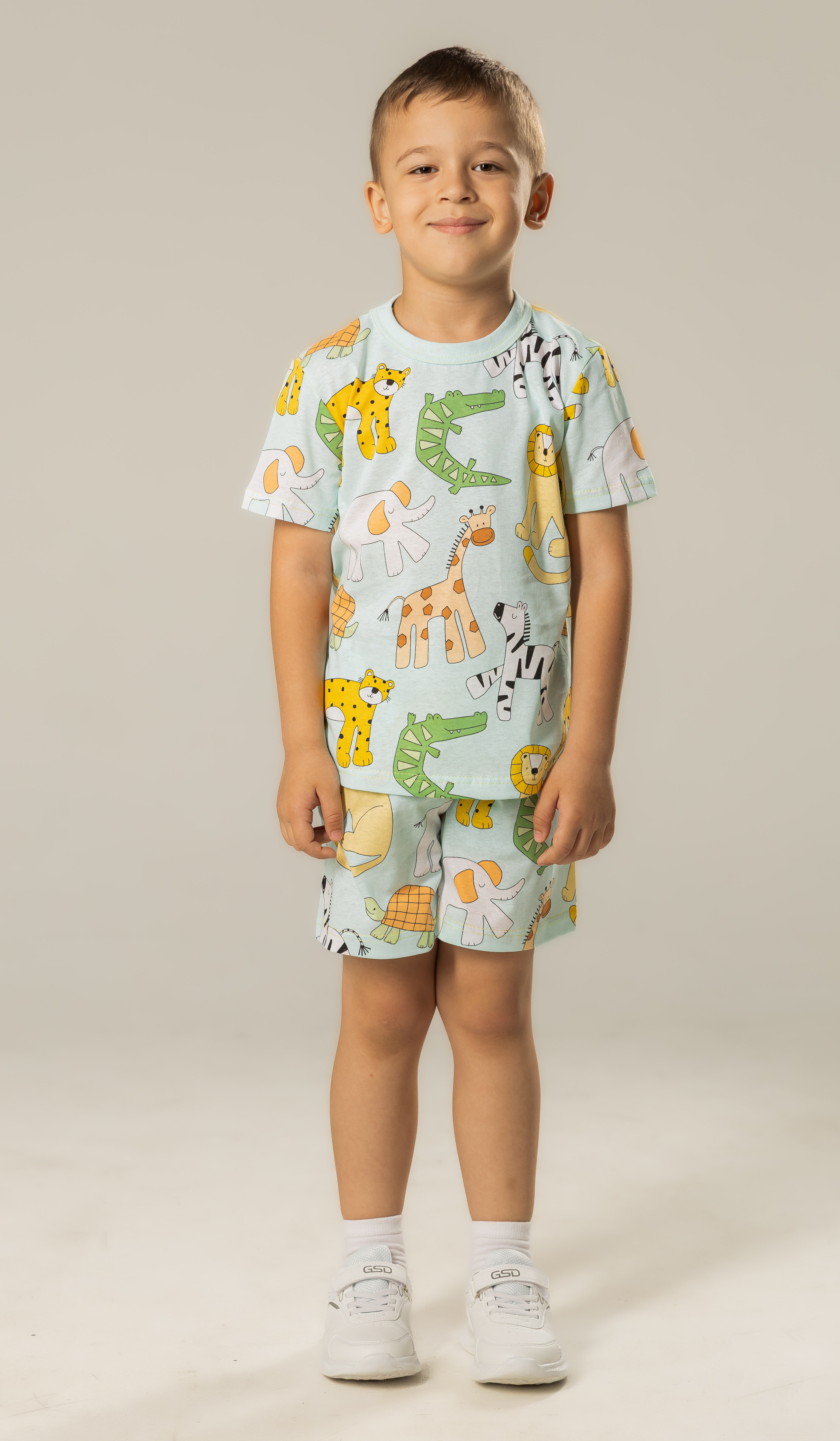 Футболка и шорты ОПТОВИЧКОФФ ФШ7027 - фото 1