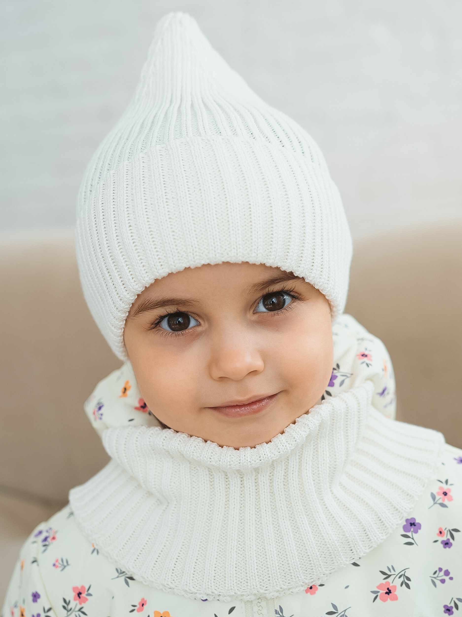 Шапка-бини Starkoff Kids Д300615 - фото 3