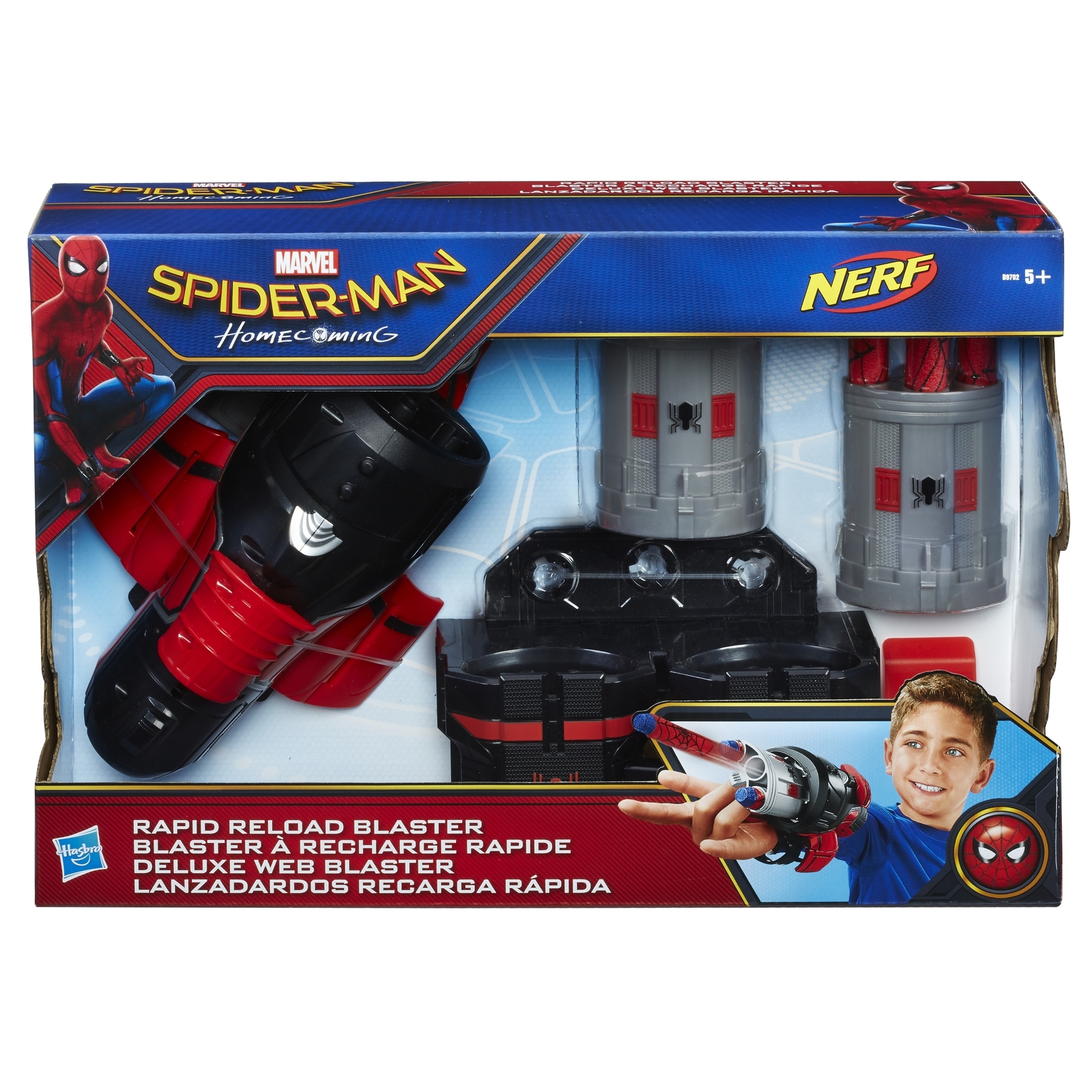 Бластер Nerf Spider-Man Rapid Reload - фото 2
