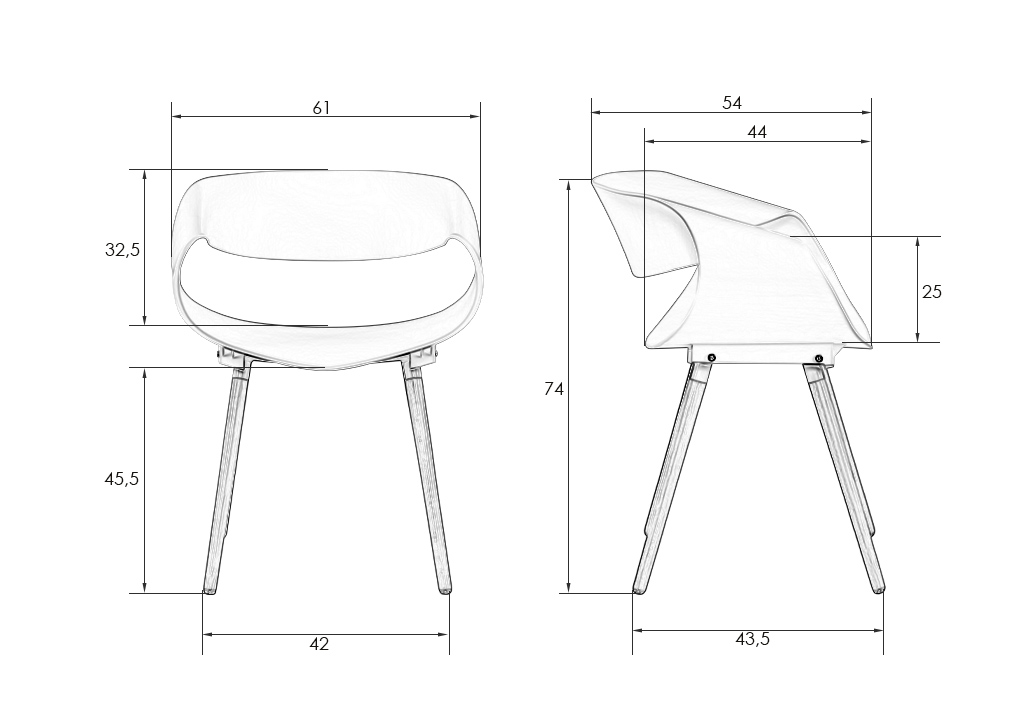 Стул DOBRIN ALIEN - фото 11