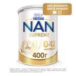 Смесь сухая NAN Supreme молочная 0-12 мес 400 г