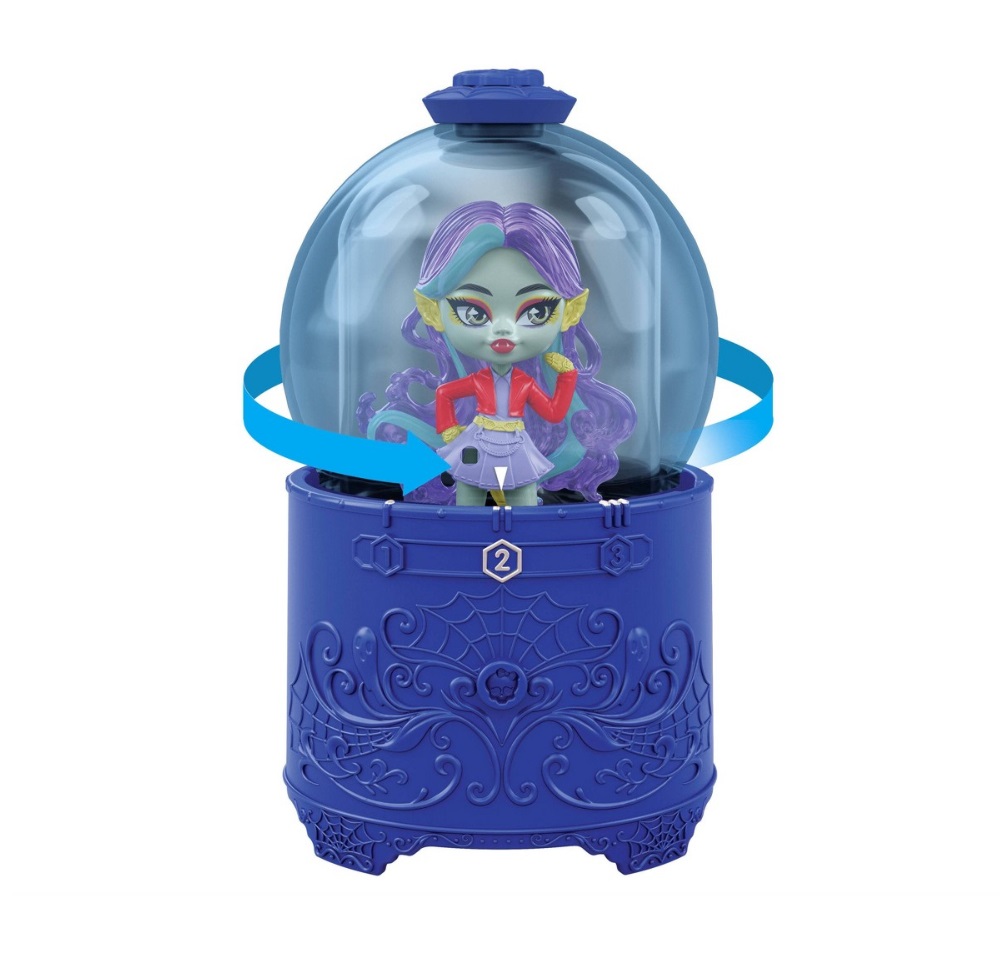Кукла мини Monster High Хрустальный шар сюрприз высота 7,5 см JCX99 - фото 10
