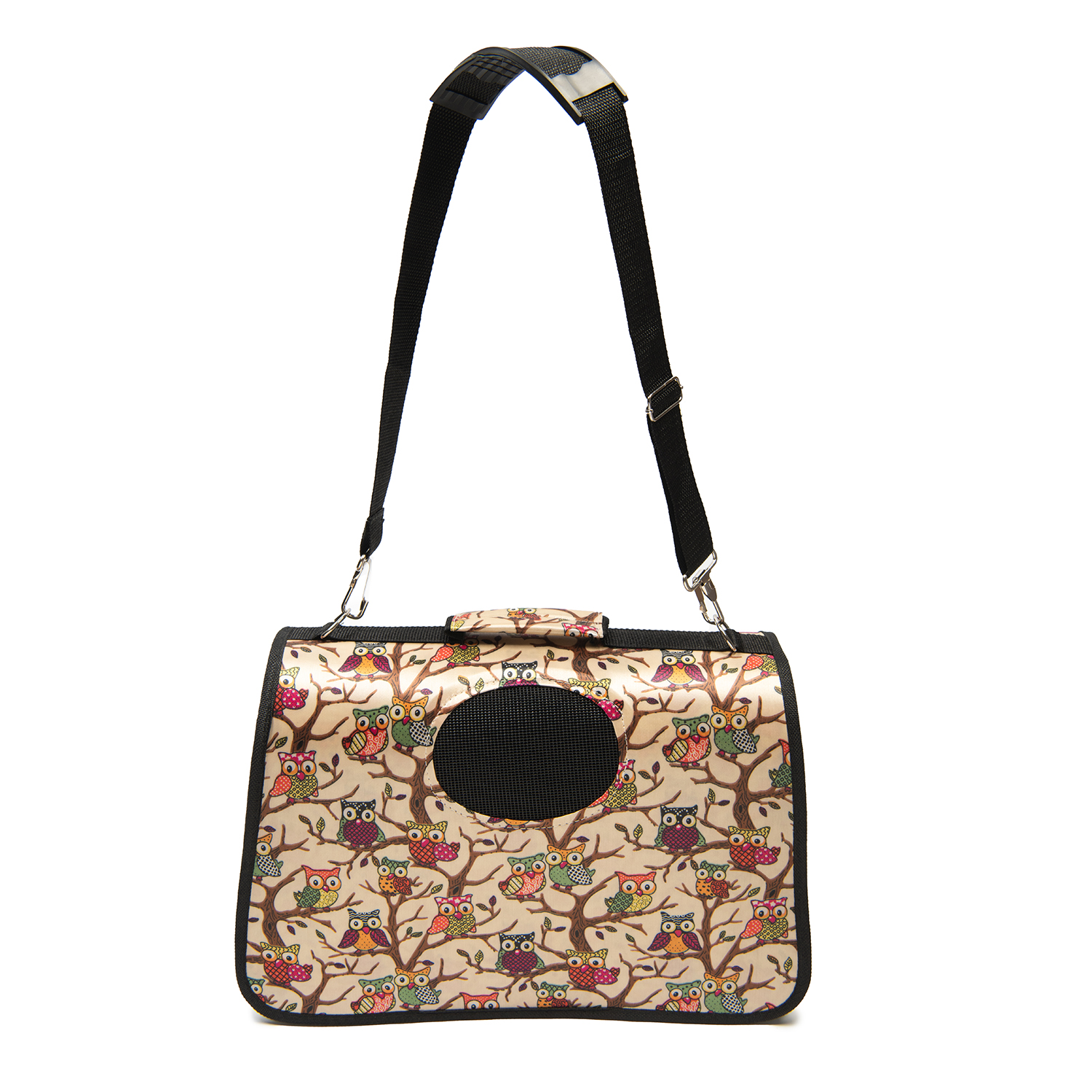 Переноска для животных Barbaks Совиный переполох 44*22*26см - фото 1