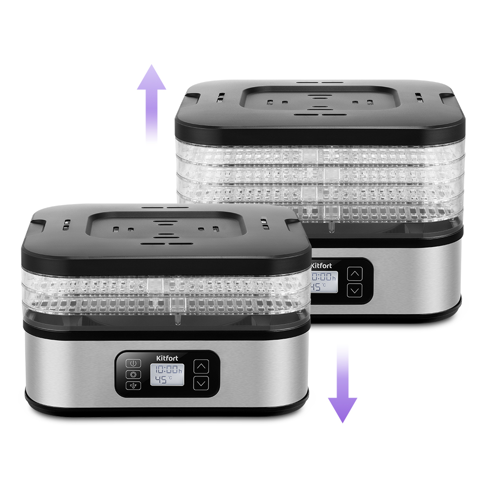 Сушилка для овощей и фруктов KITFORT КТ-4945 - фото 3