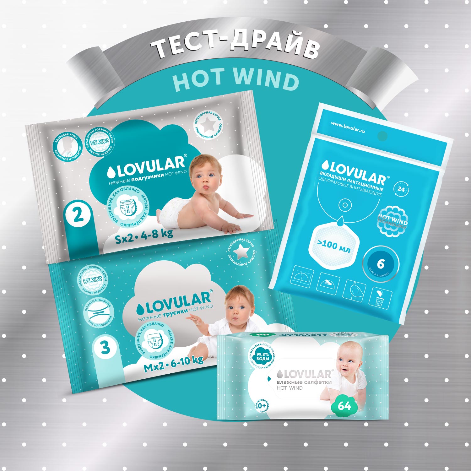 Набор LOVULAR Тест-драйв Hot Wind - фото 2