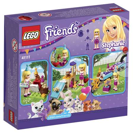 Конструктор LEGO Friends День рождения: велосипед блочный