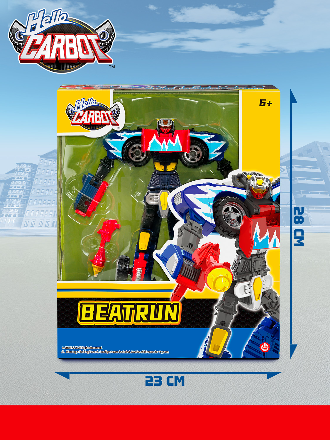 Игровой набор Hello Carbot Beatrun S5 - фото 16