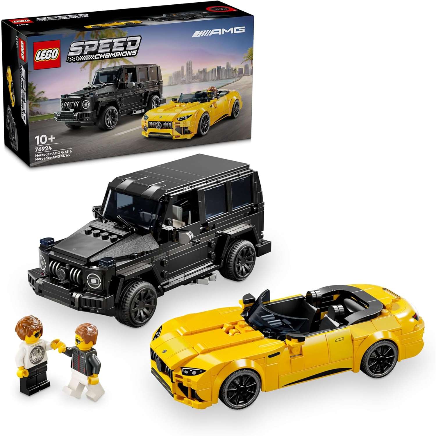 Конструктор LEGO Speed Champions Mercedes AMG G 63 / V29 блочный - фото 1