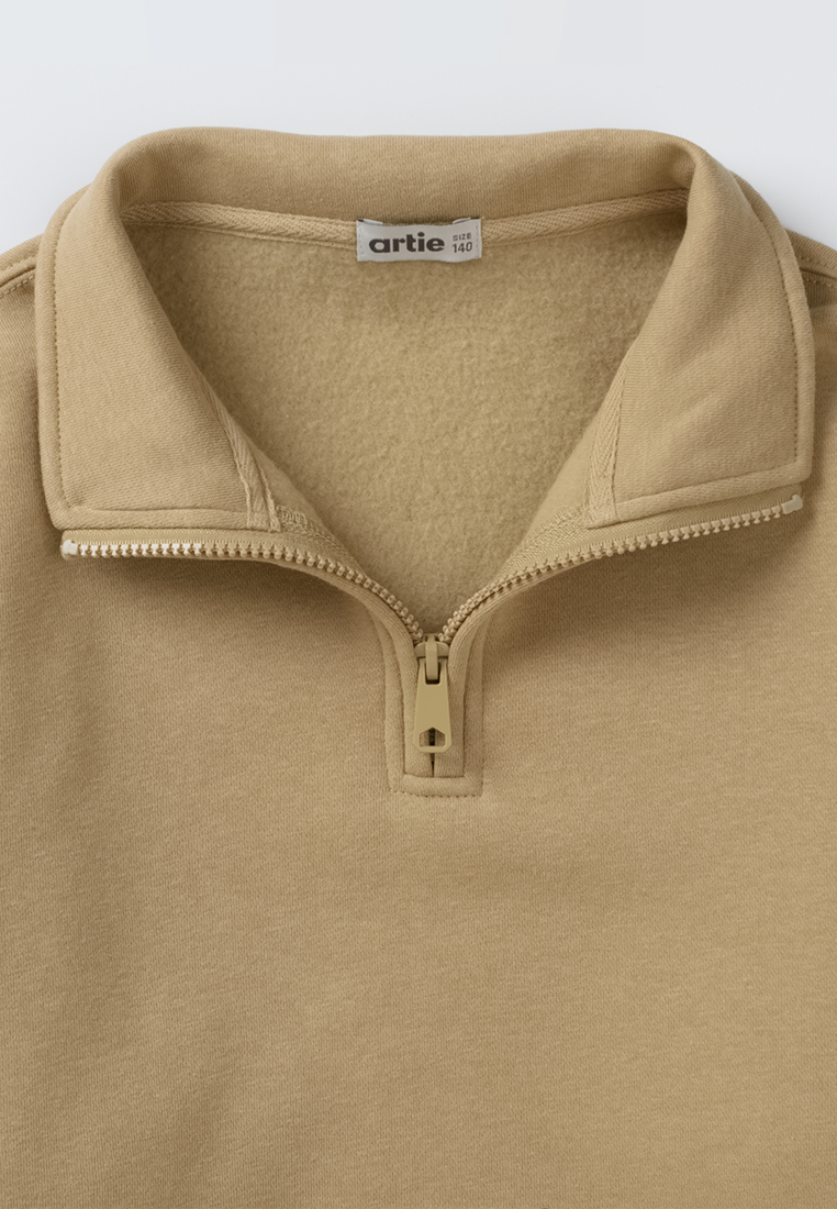 Толстовка artie W25K03T-1354M/Коричневый - фото 9