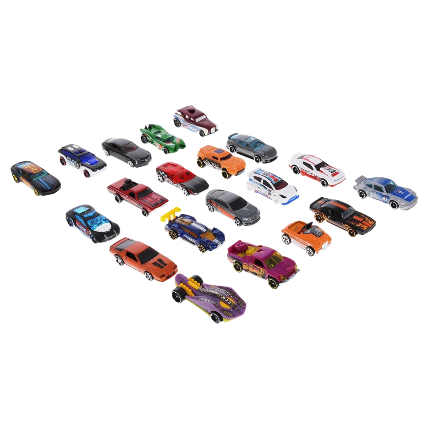 Игровой набор Hot Wheels из 20 машинок 1:64 в ассортименте H7045 - фото 14