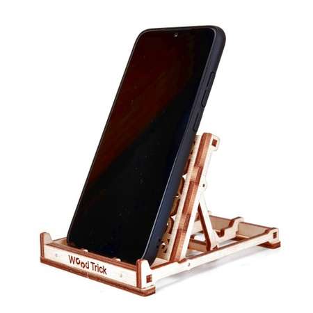 Конструктор Wood Trick Подставка для телефона деревянный