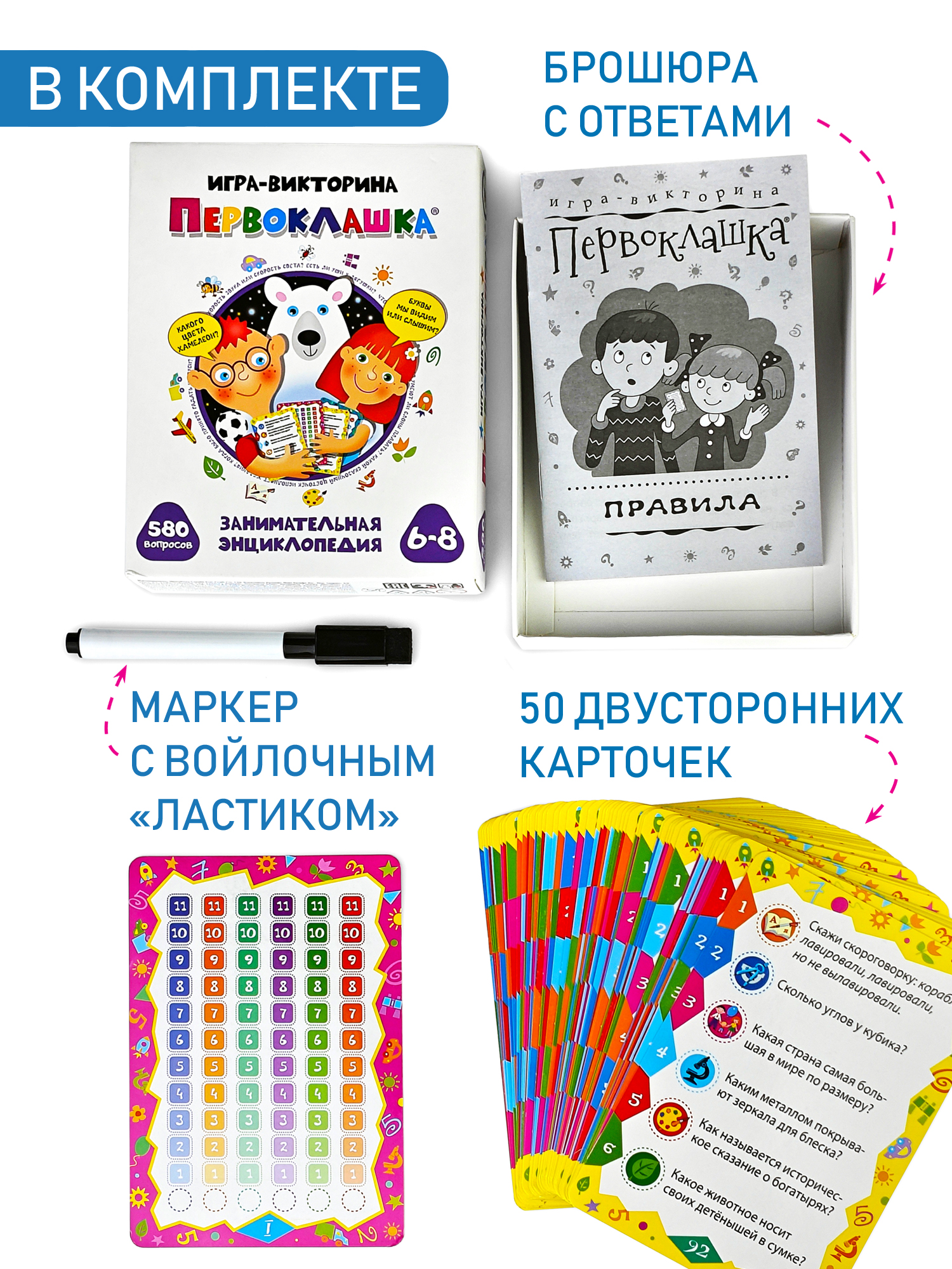 Настольная игра Дрофа-Медиа Викторина - фото 6