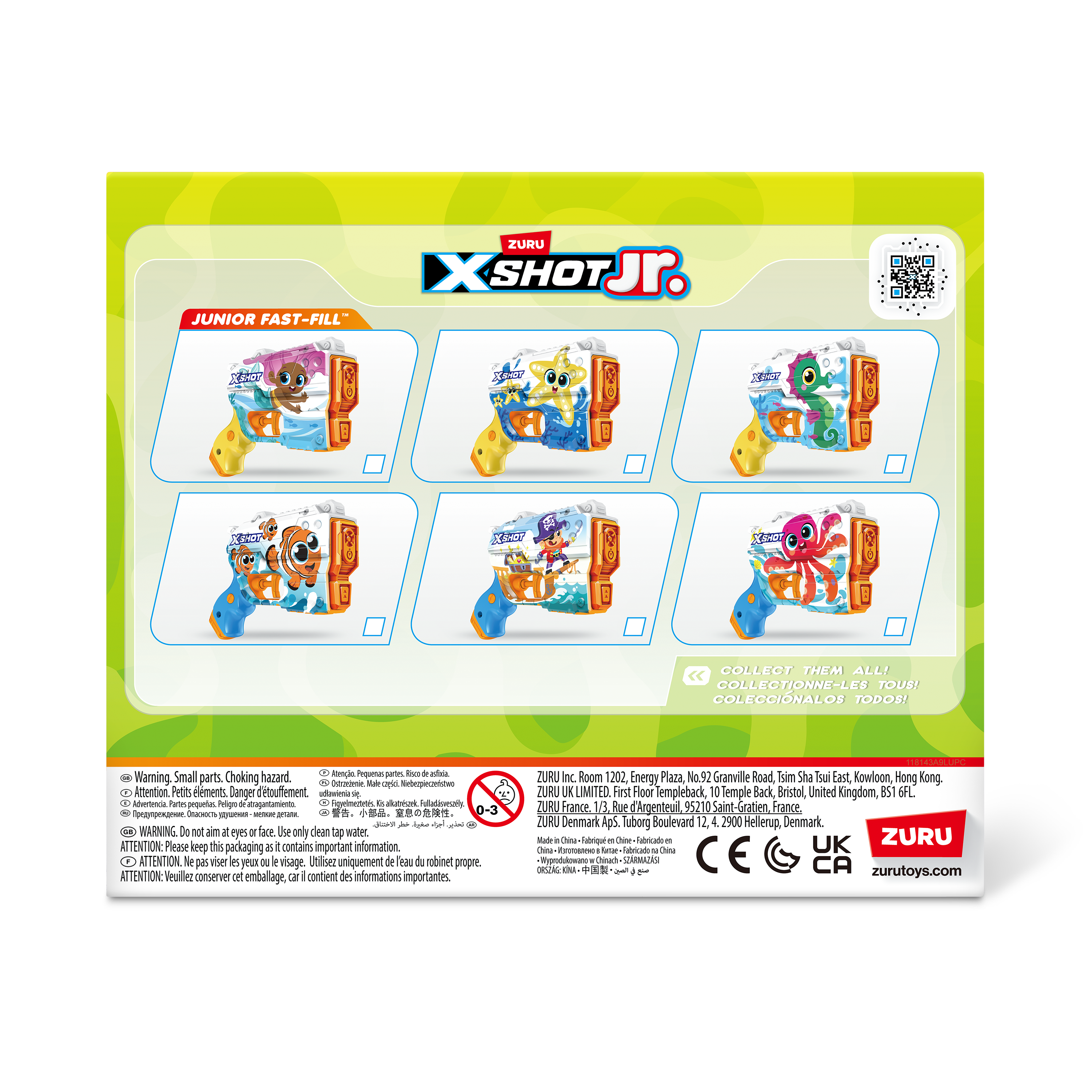 Бластер водный Zuru XSHOT  Fast Fill Дошкольный - фото 9