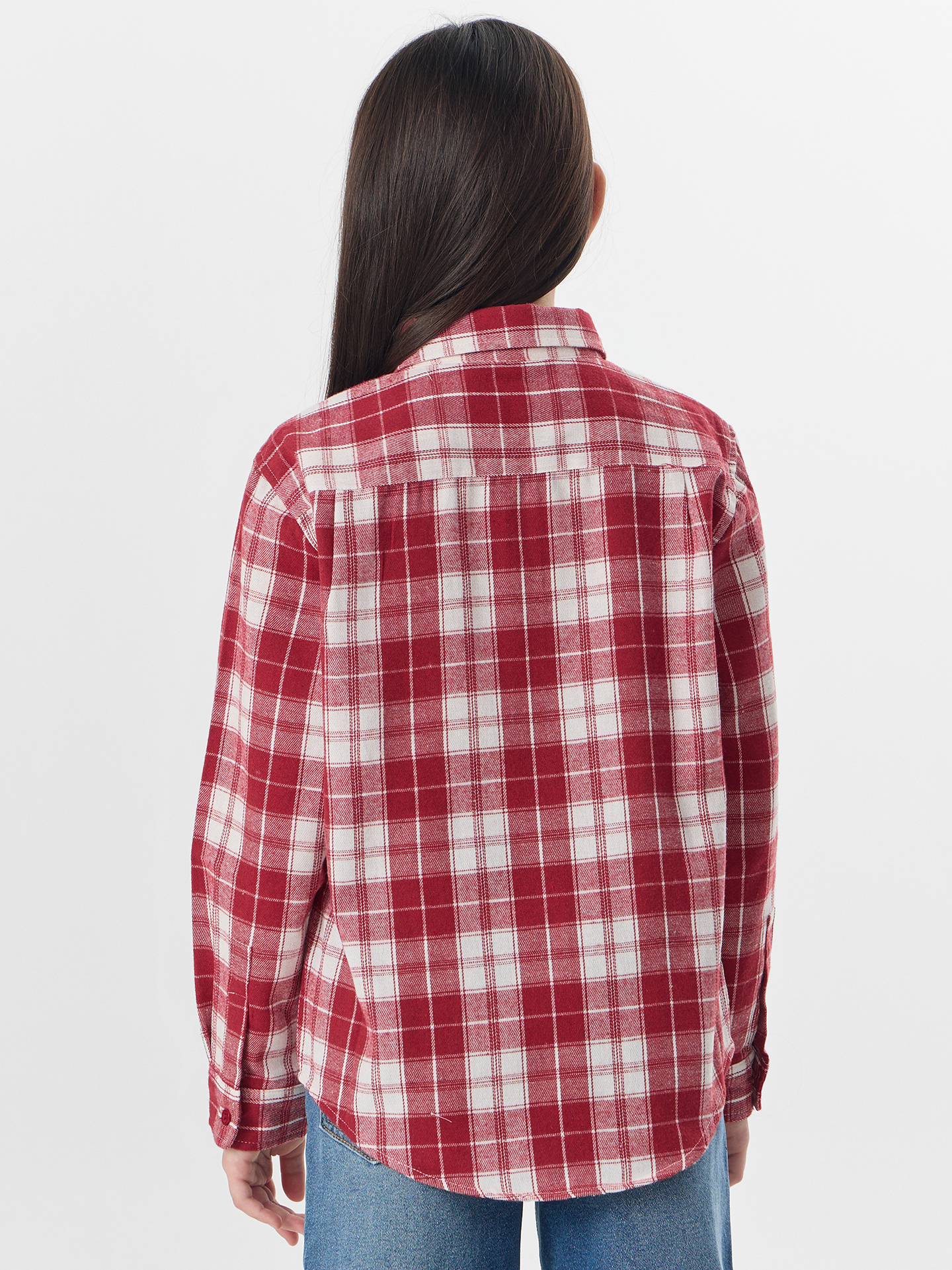 Рубашка Mark Formelle (Марк Формэль) 127985/красная клетка - фото 5