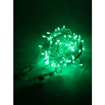 Гирлянда SH Lights Нить 120 зеленых LED 12м LD120-G-E