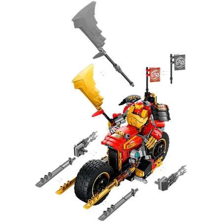 Конструктор LEGO NINJAGO Kais Mech Rider блочный