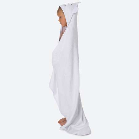 Полотенце BabyBunny с уголком Мишка 100х100см