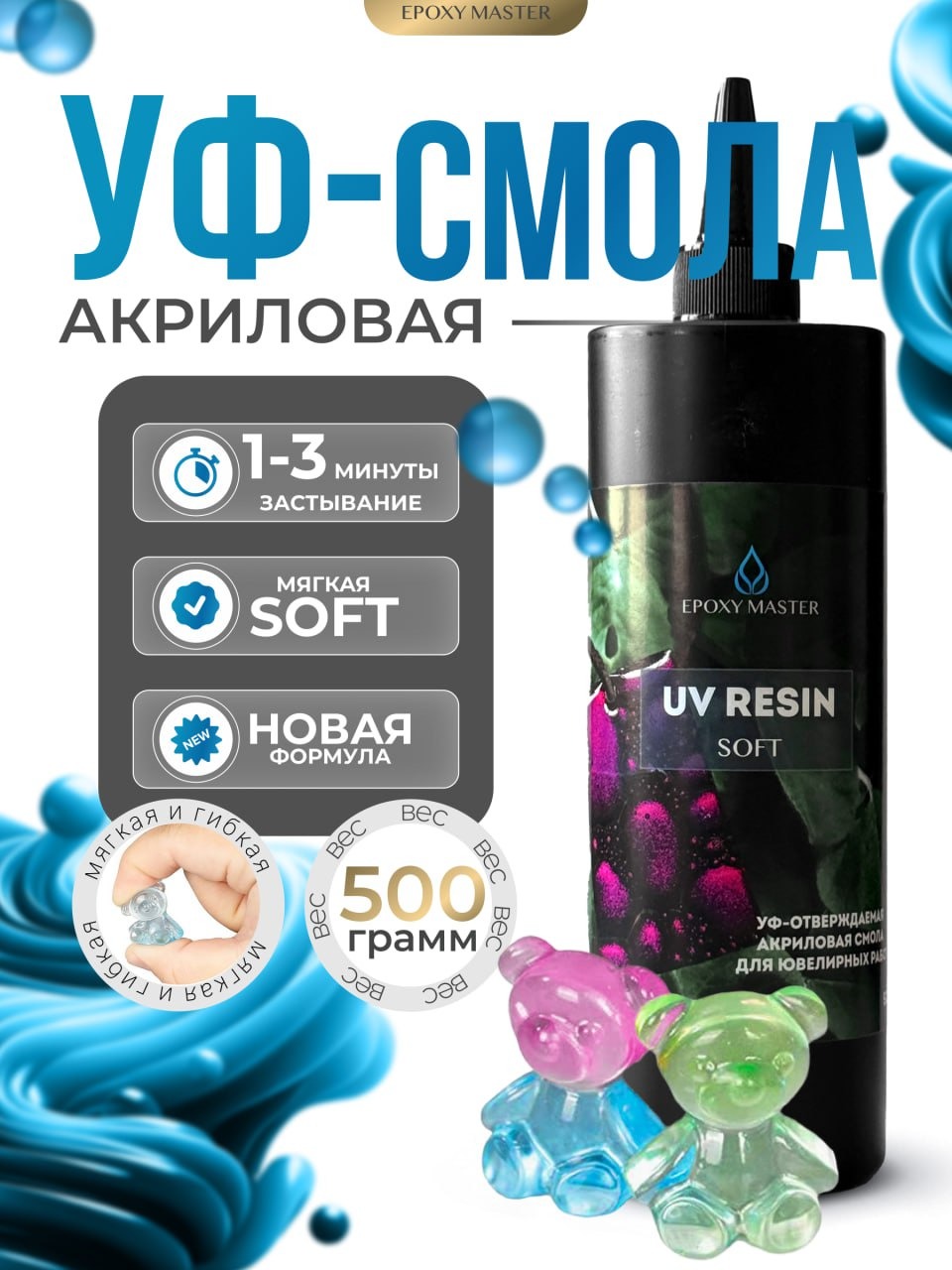 Набор для творчества EPOXYMASTER эпоксидная смола - фото 1