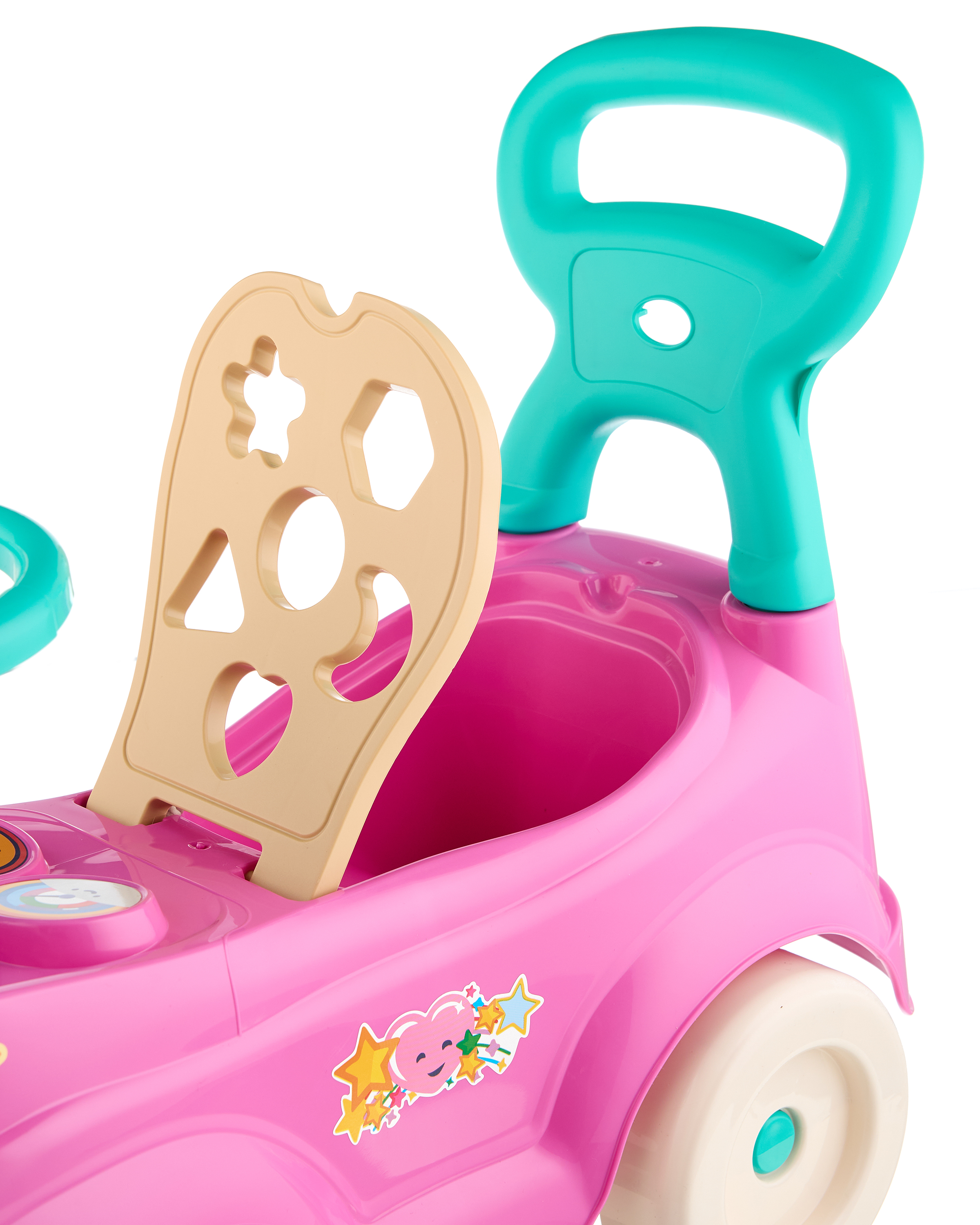 Каталка ZEBRA Моя первая розовый - фото 9