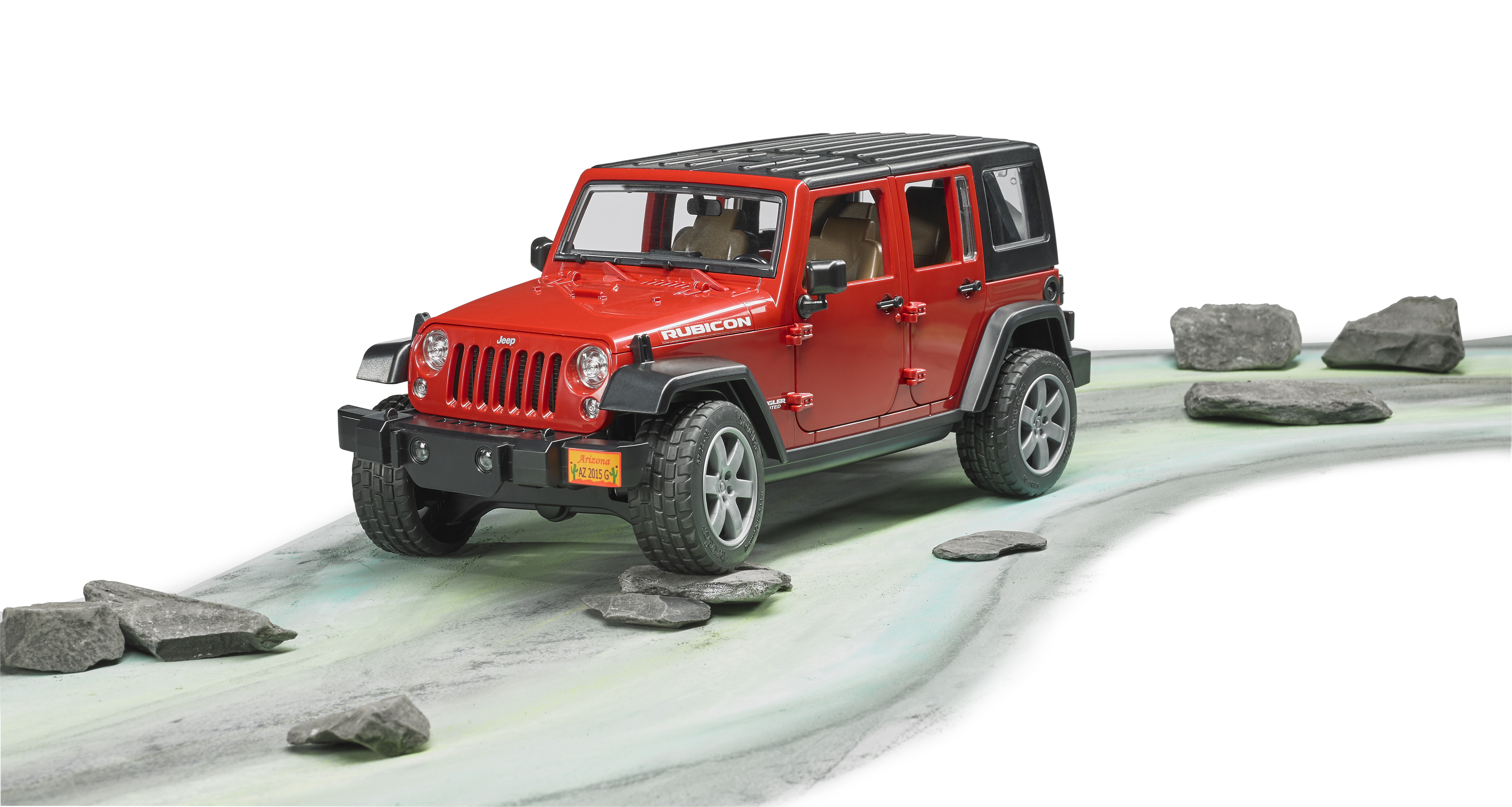 Внедорожник Bruder Jeep 1:16 02-525 - фото 11