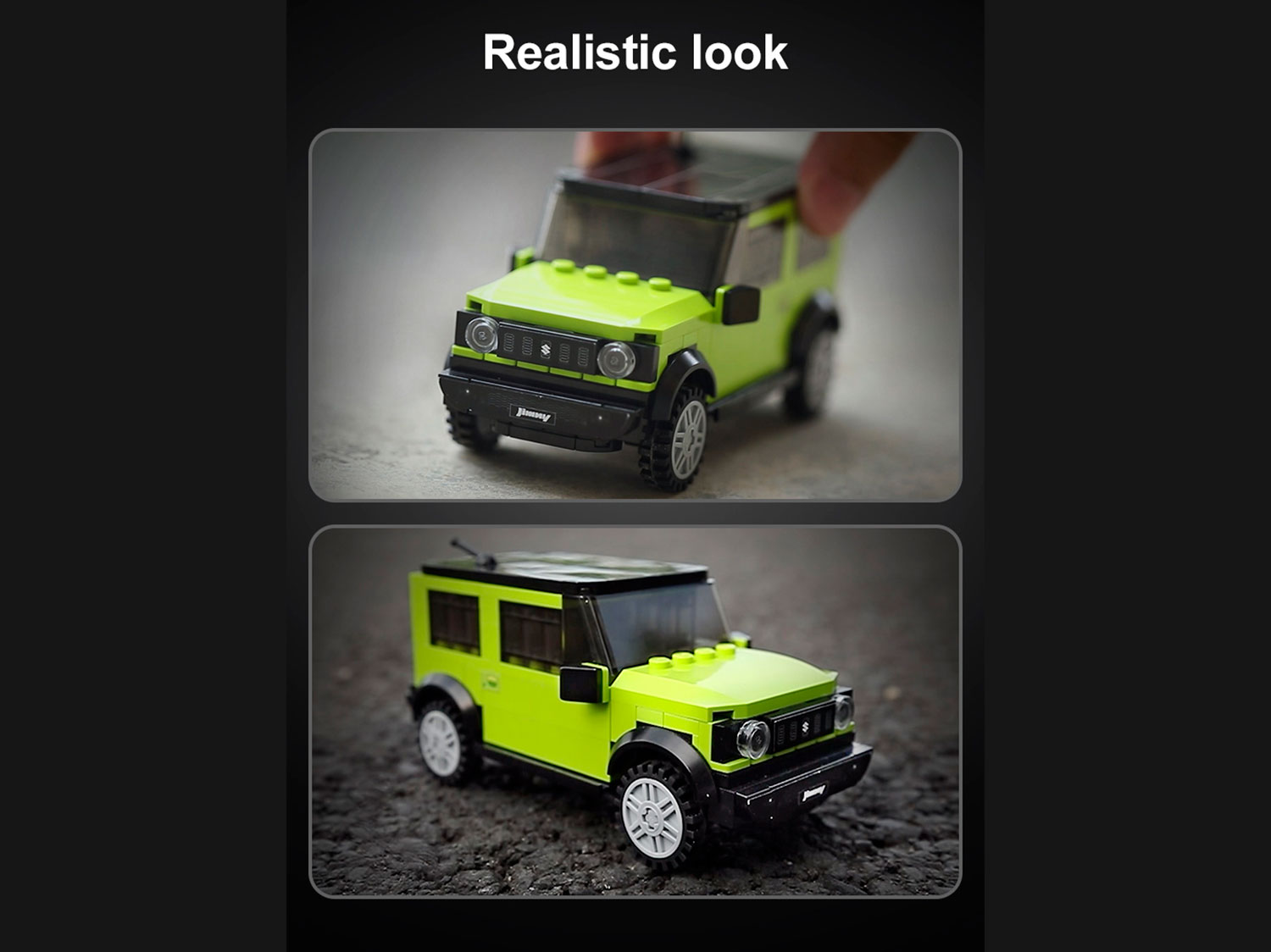 Конструктор CaDa Suzuki Jimny 192 дет. - фото 5