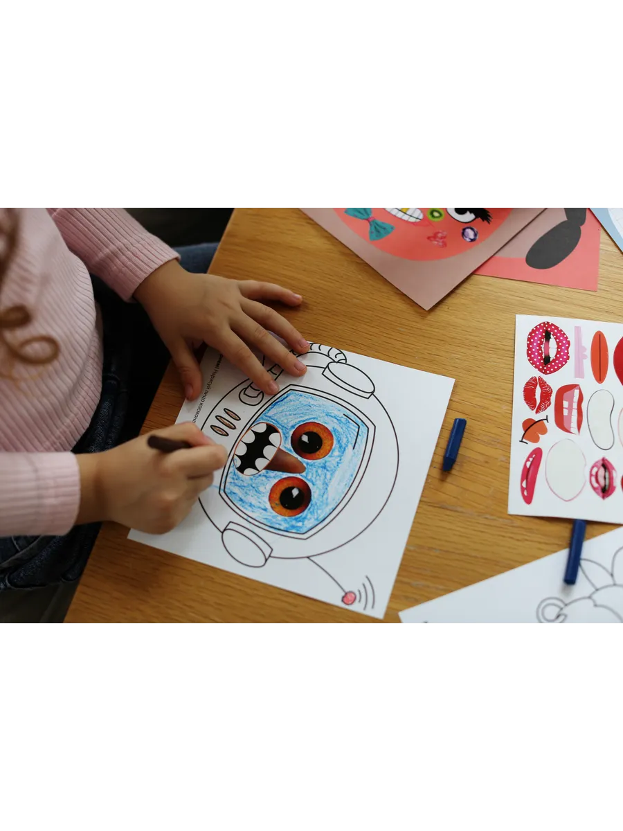 Набор для творчества HappyLine Креативные лица - фото 15