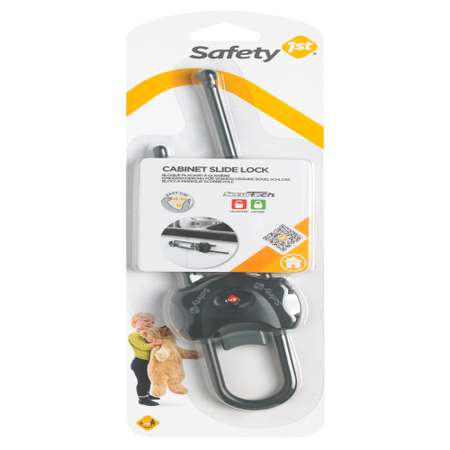 Блокиратор Safety 1st Открывания распашных дверей шкафа Пластиковый Серый